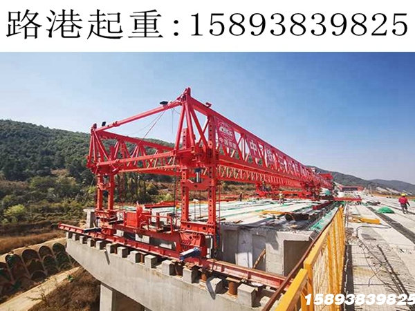河北沧州高铁架桥机厂家 架桥机主梁预拱度长期维护与效果验证